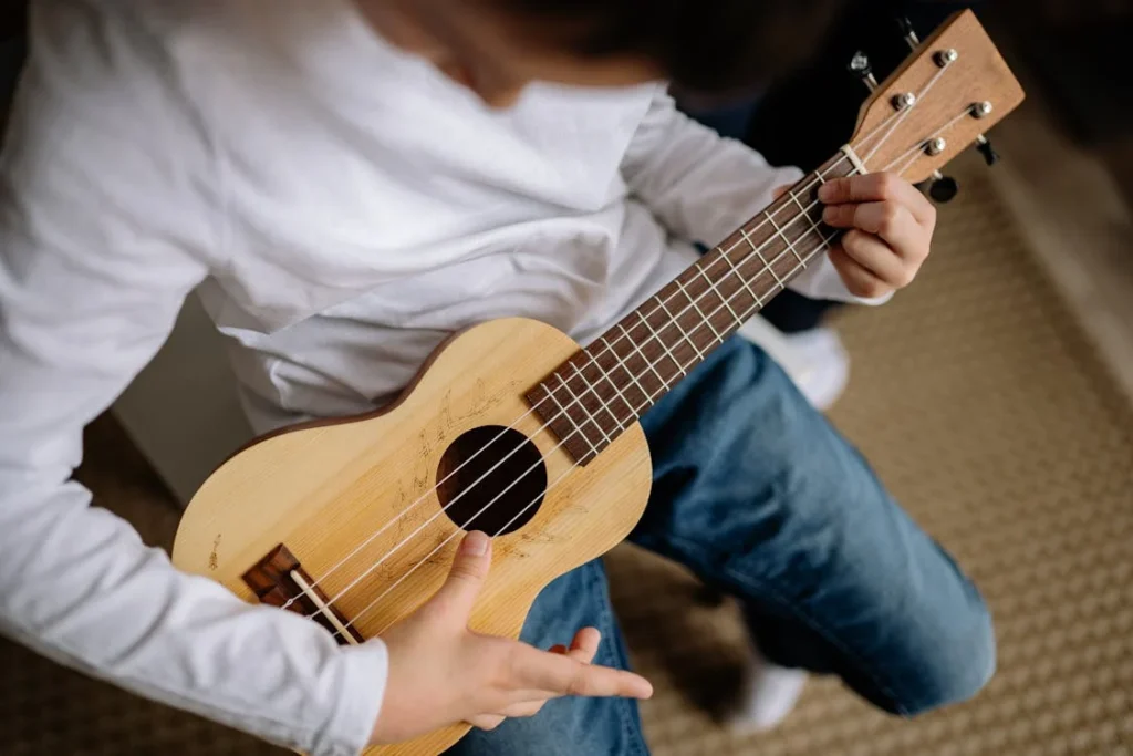 Ukulele Classes Offline For Kids and Adults - The Guitar Cafe