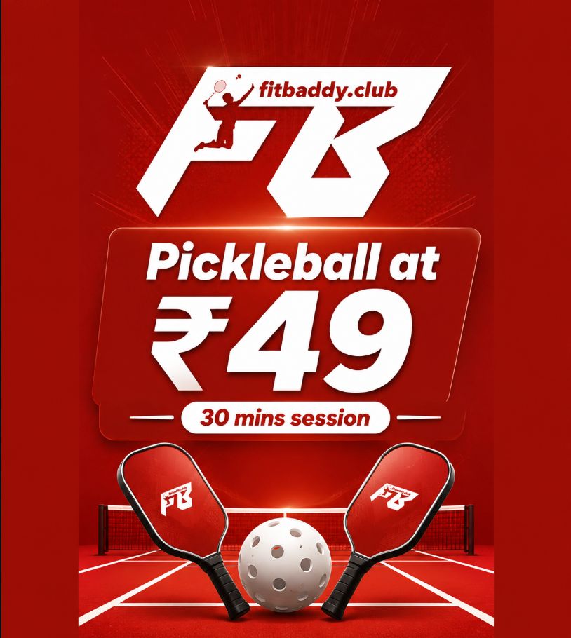 Pickleball @ Rs.49 at Fitbaddy.Club - Image 1