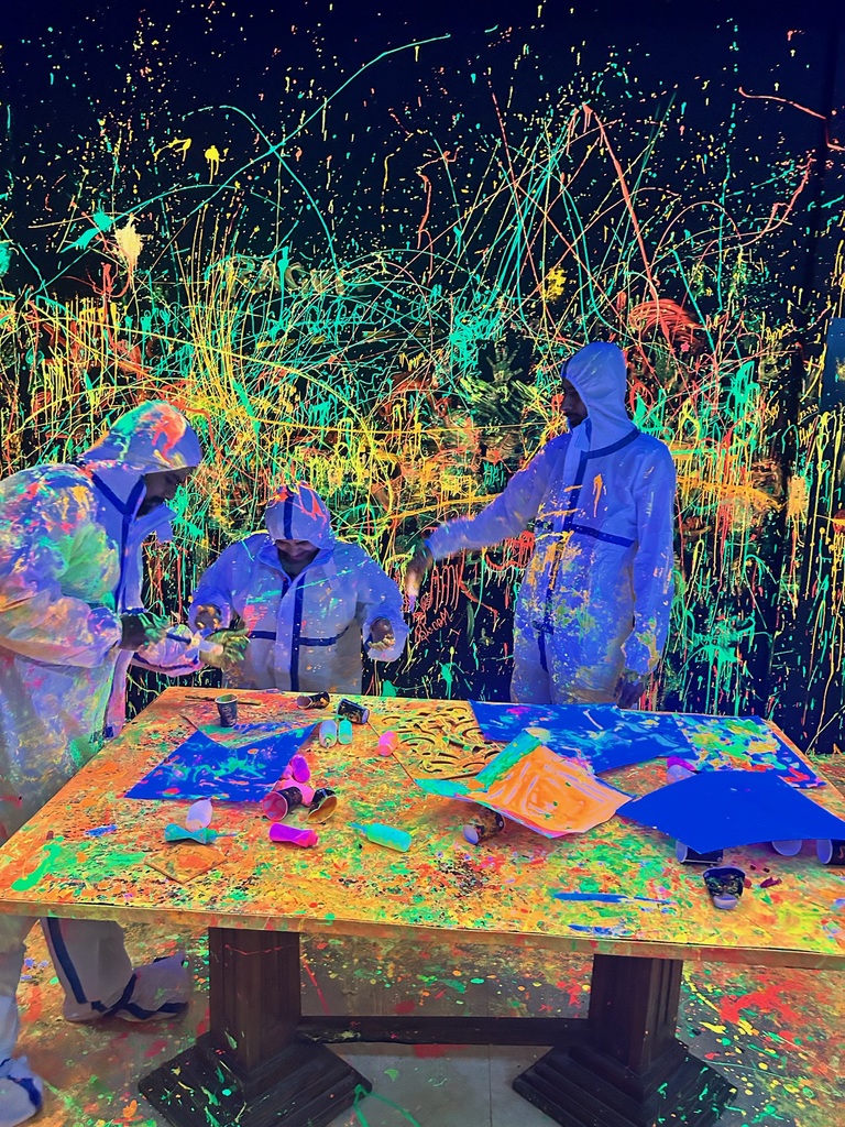 Paint Combo-Neon Room+Acrylic Art For Kids and Adults - Splashit