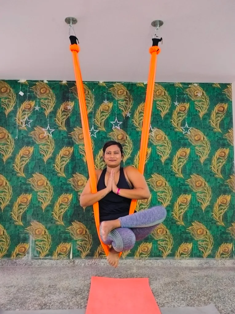 Aerial Yoga For Adults - Ved Yoga Shala International Yoga Teachers - Image 1