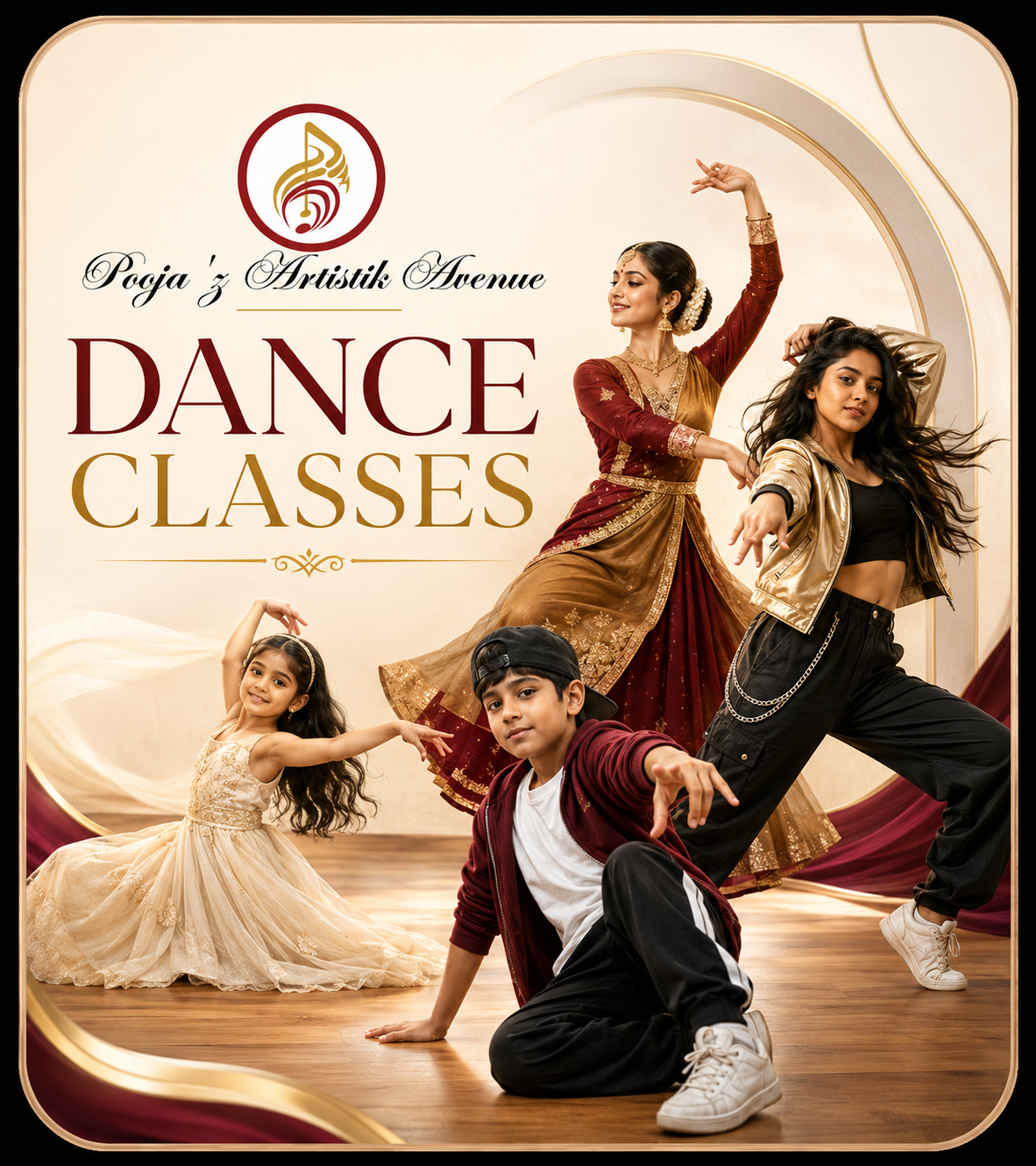 Pooja'z Artistik Avenue for Dance Classes